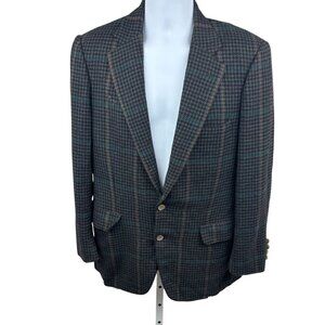 Norman Hilton The Brothers II blazer, size 40R, vintage, classic, herringbone